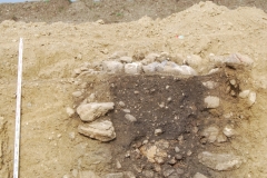 Römischer Hangwasserbrunnen im Profil